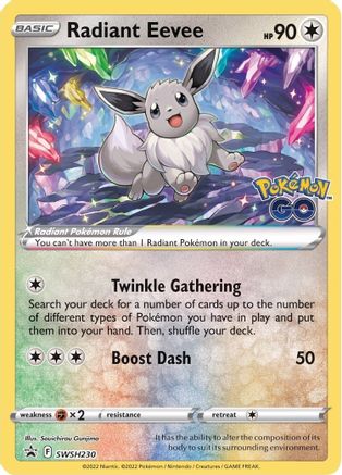 Radiant Eevee - SWSH230 (Holofoil)