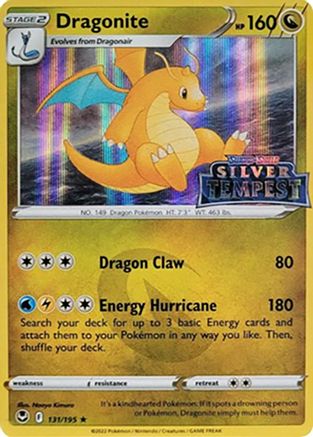 Dragonite (Silver Tempest Stamped) (Holofoil)