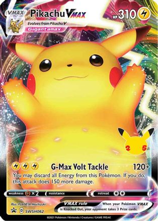 Pikachu VMAX - SWSH062 (Holofoil)