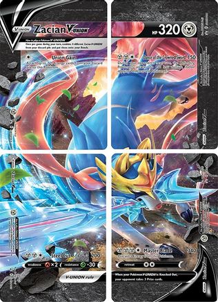 Zacian V-UNION [Set of 4] (Holofoil)