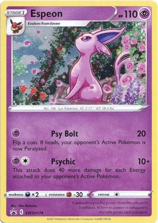 Espeon - SWSH174 (Holofoil)