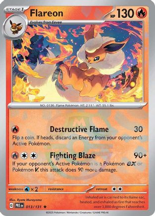 Flareon (Master Ball Pattern) (Holofoil)