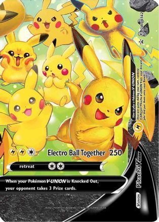 Pikachu V-Union - SWSH142 (Holofoil)