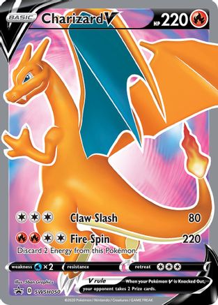 Charizard V - SWSH050 (Holofoil)