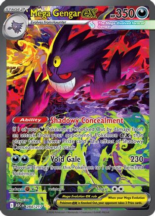 Mega Gengar ex - 284/217 (Holofoil)
