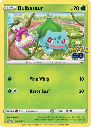 Bulbasaur - SWSH231 (Holofoil)