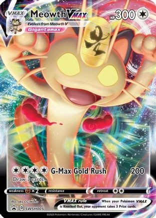 Meowth VMAX - SWSH005 (Holofoil)