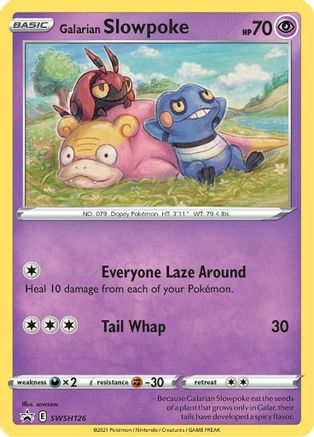 Galarian Slowpoke - SWSH126 (Holofoil)