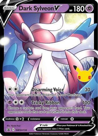Dark Sylveon V - SWSH134 (Holofoil)