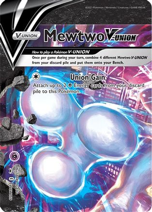 Mewtwo V-UNION - SWSH159 (Holofoil)