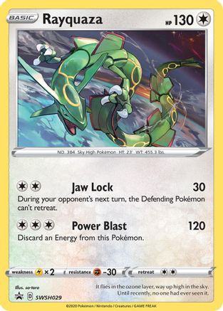 Rayquaza - SWSH029 (Holofoil)