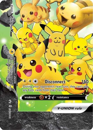 Pikachu V-Union - SWSH141 (Holofoil)
