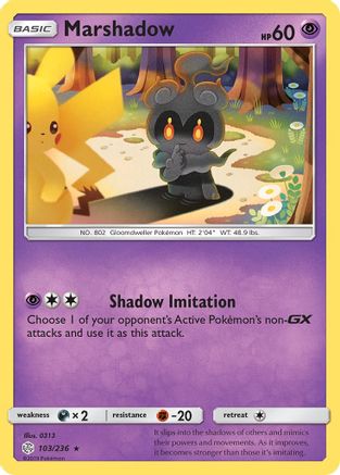 Marshadow (Reverse Holofoil)