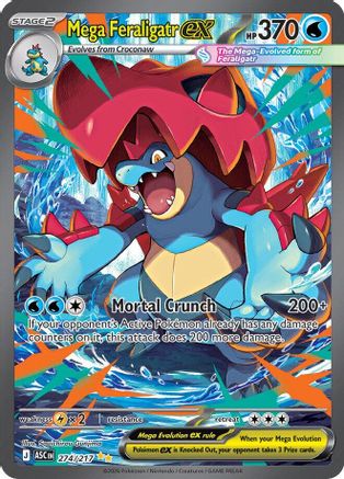 Mega Feraligatr ex - 274/217 (Holofoil)