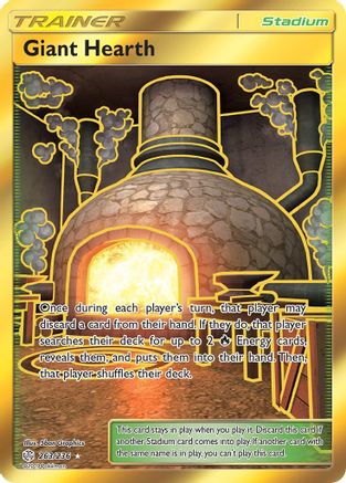 Giant Hearth (Secret) (Holofoil)