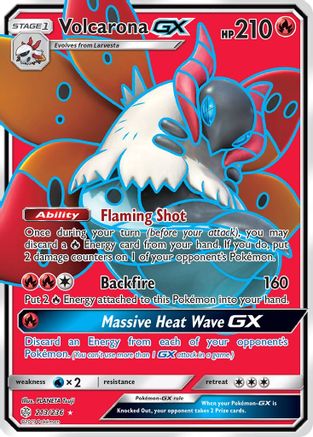 Volcarona GX (Full Art) (Holofoil)