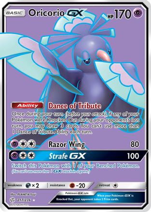 Oricorio GX (Full Art) (Holofoil)