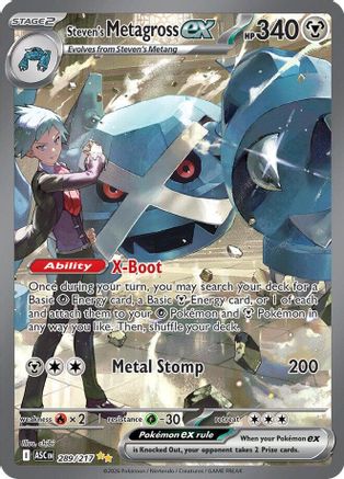 Steven's Metagross ex (Holofoil)