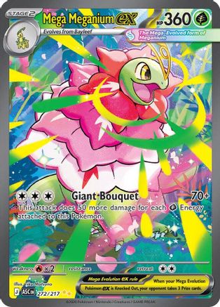 Mega Meganium ex - 272/217 (Holofoil)