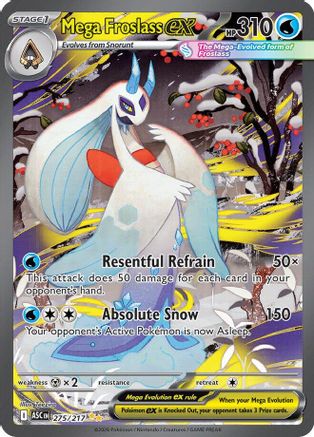 Mega Froslass ex - 275/217 (Holofoil)
