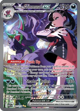 Marnie's Grimmsnarl ex (Holofoil)