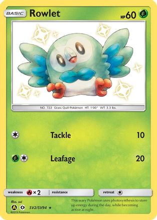Rowlet (Holofoil)