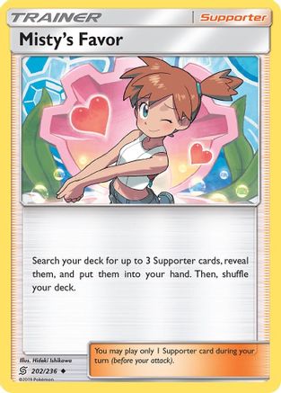 Misty's Favor (Reverse Holofoil)