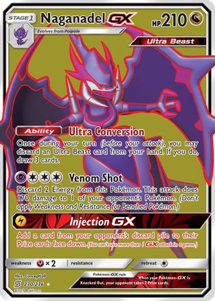 Naganadel GX (Full Art) (Holofoil)