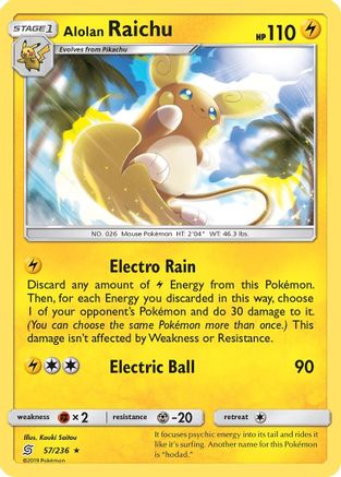 Alolan Raichu (Holofoil)