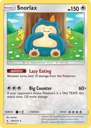 Snorlax (Holofoil)