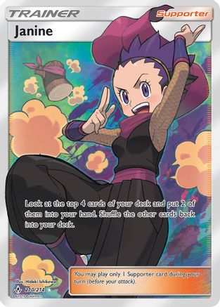 Janine (Full Art) (Holofoil)