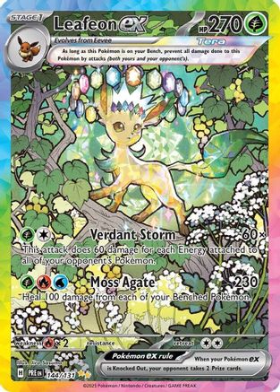 Leafeon ex - 144/131 (Holofoil)