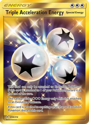 Triple Acceleration Energy (Secret) (Holofoil)