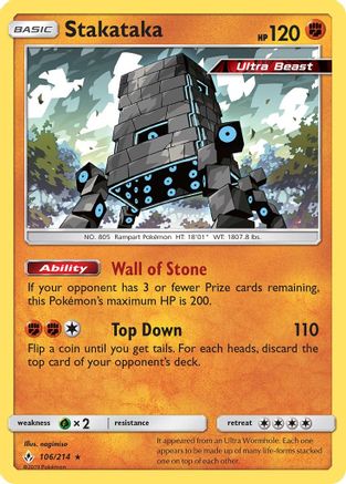 Stakataka (Holofoil)