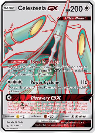 Celesteela GX (Full Art) (Holofoil)