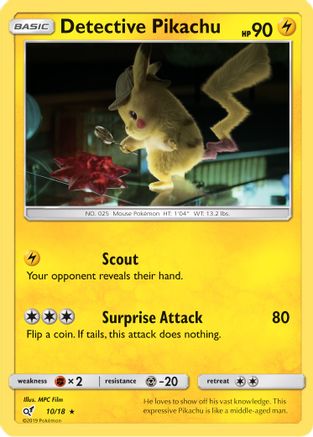 Detective Pikachu (Holofoil)
