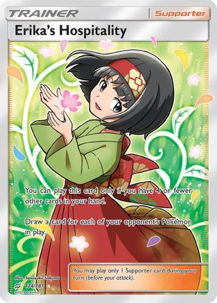Erika's Hospitality (Full Art) (Holofoil)