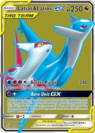 Latias & Latios GX (Full Art) (Holofoil)