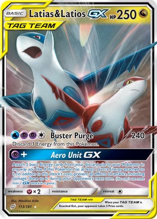 Latias & Latios GX (Holofoil)