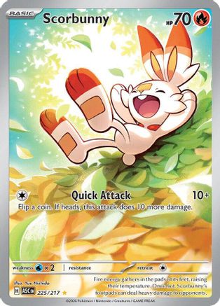 Scorbunny - 225/217 (Holofoil)