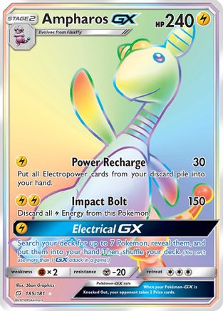 Ampharos GX (Secret) (Holofoil)
