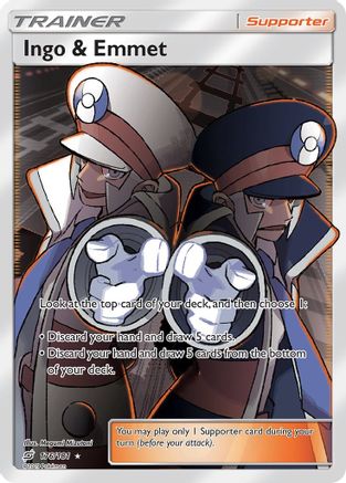 Ingo & Emmet (Full Art) (Holofoil)