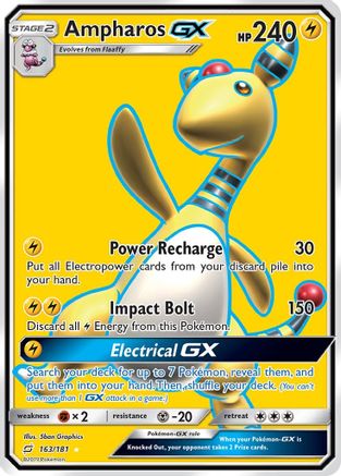 Ampharos GX (Full Art) (Holofoil)