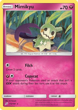 Mimikyu (Reverse Holofoil)