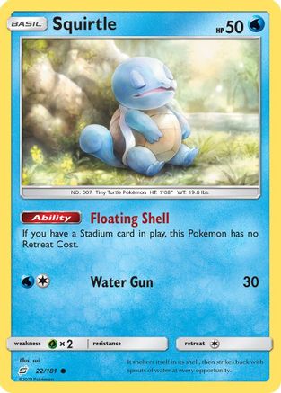 Squirtle (22) (Reverse Holofoil)