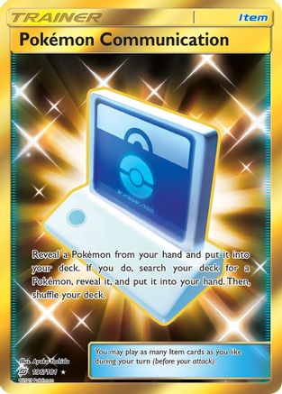 Pokemon Communication (Secret) (Holofoil)