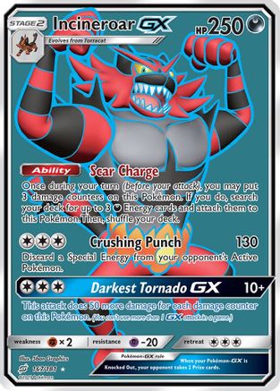 Incineroar GX (Full Art) (Holofoil)