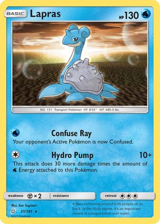 Lapras (Reverse Holofoil)
