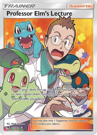 Professor Elm's Lecture (Full Art) (Holofoil)