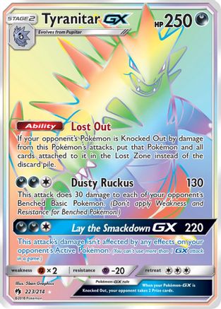Tyranitar GX (Secret) (Holofoil)